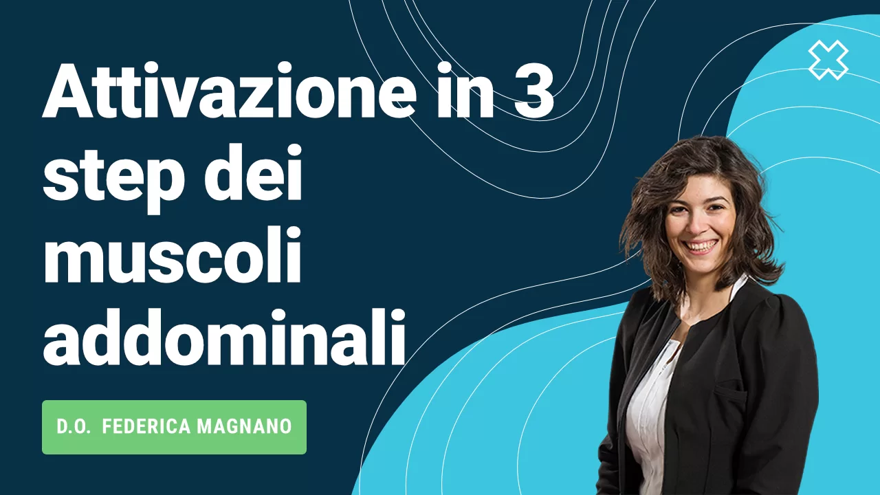 attivazione 3 step muscoli addominali