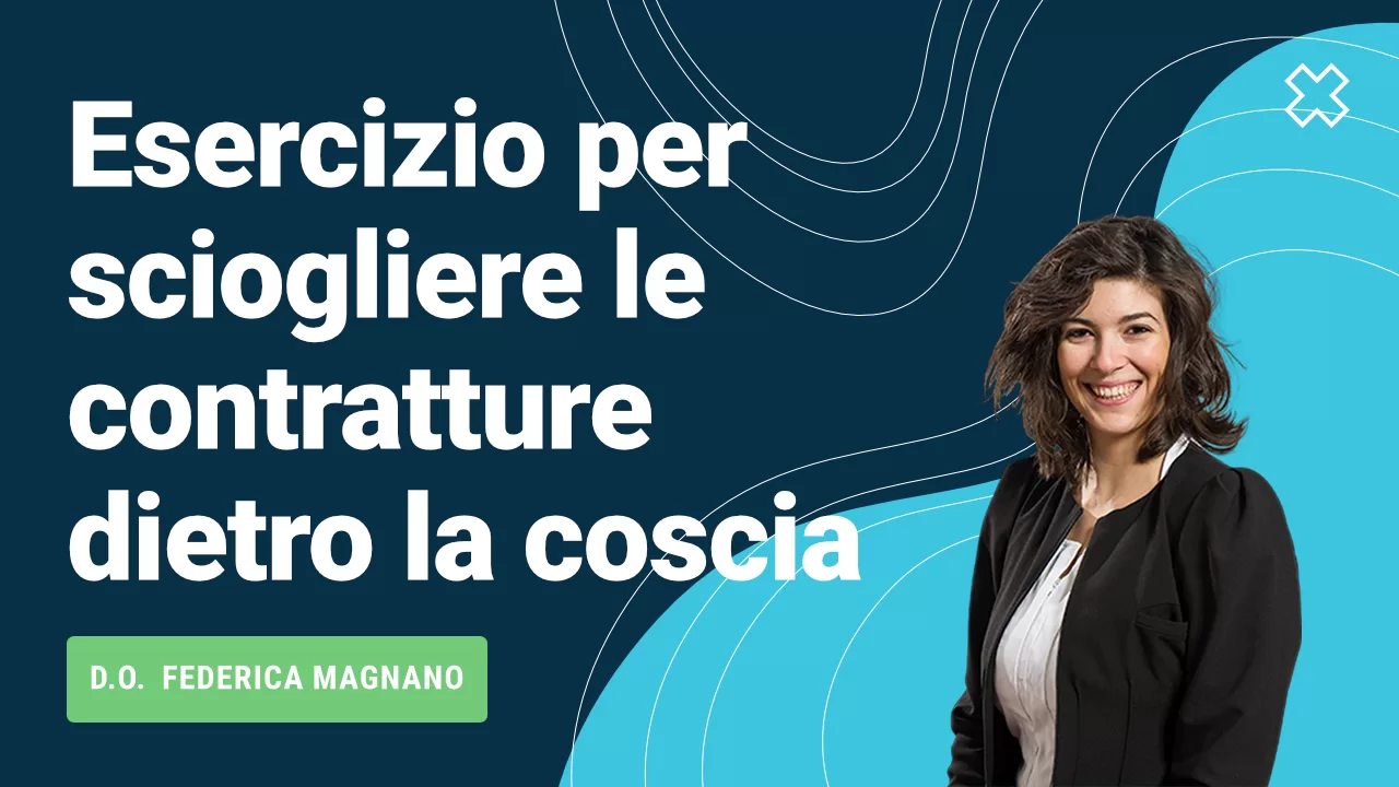 esercizio contratture dietro la coscia